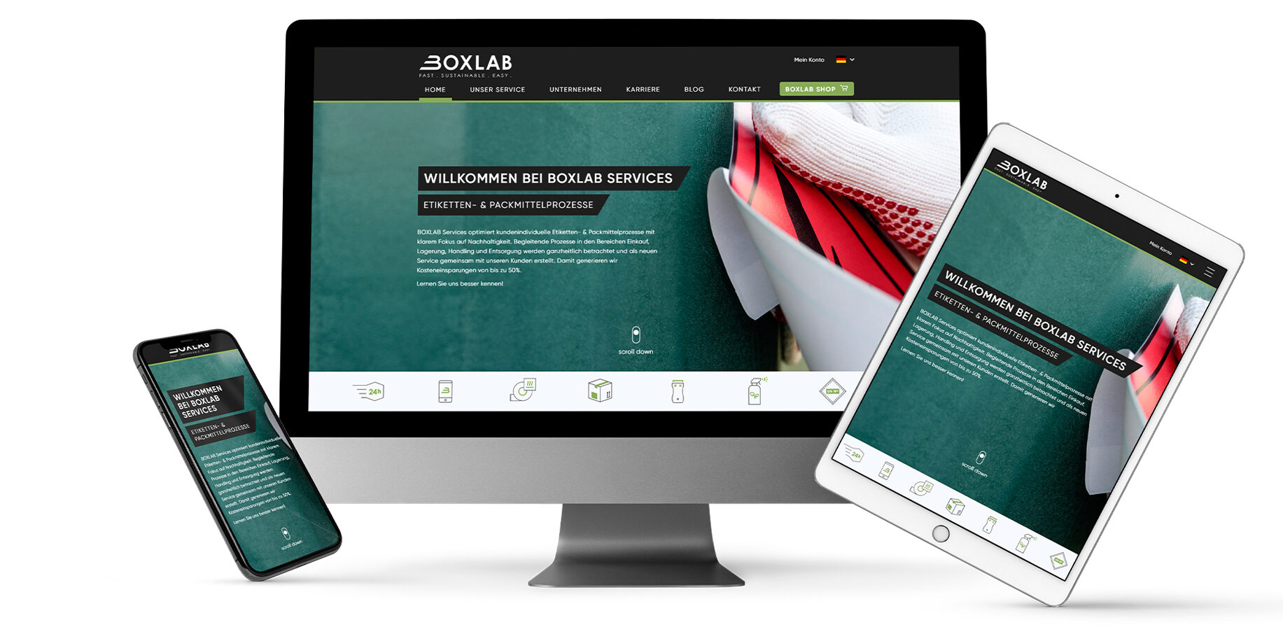 Als leicht verspätetes Geburtstagsgeschenk an uns selbst und unsere Kunden sind wir am 08.April mit unserer brandneuen Website online gegangen.