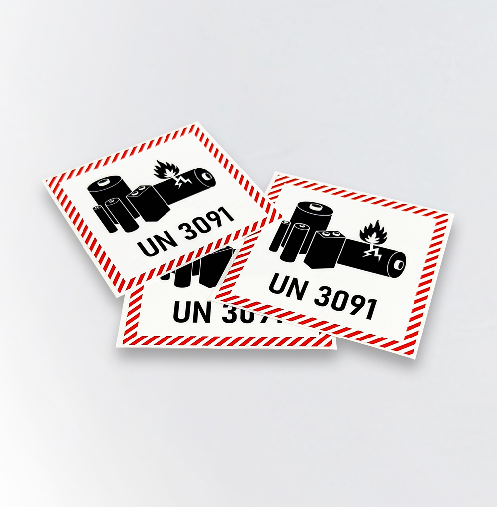 Produktinformationen "Kennzeichen ADR Sondervorschrift 188, UN3091, 100x100mm, 500 Stk je Rolle" Gefahrgutetikett "Gefahrzettel" gem. ADR, RID, IATA, IMDG Code