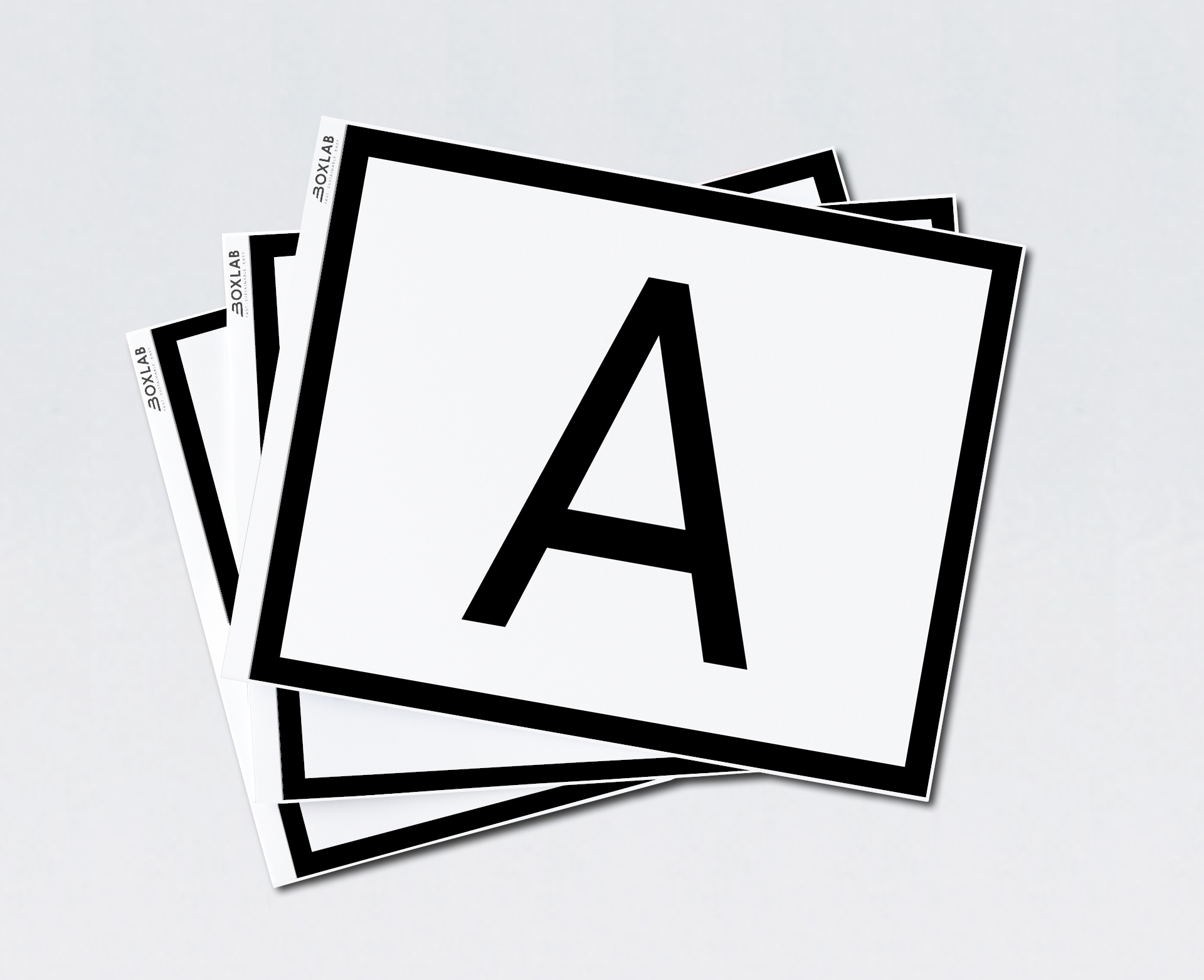 "A-Schild, Abfalletikett, 400x300mm, 1 Stk je Blatt"