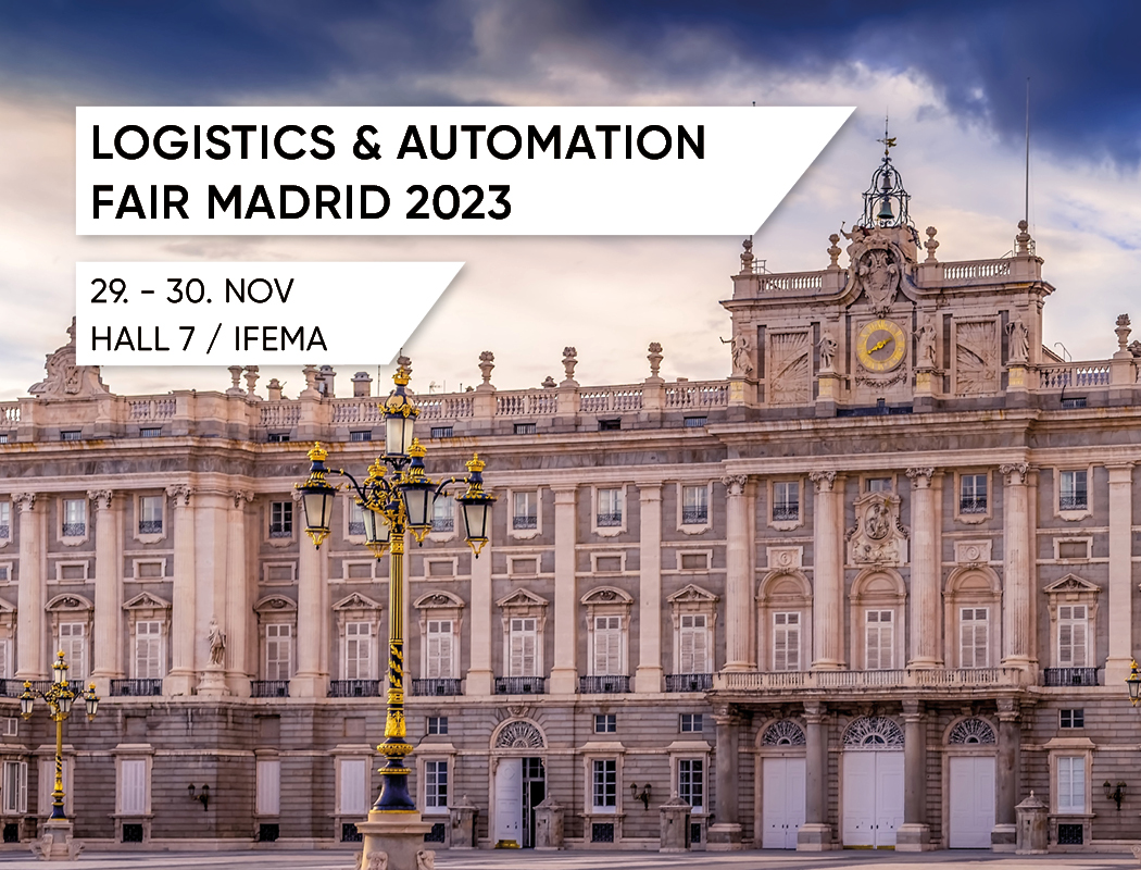 INNOVATIVE INTRALOGISTIKLÖSUNGEN UND GEFAHRGUTETIKETTEN AUF DER LOGISTICS & AUTOMATION MADRID IN SPANIEN 2023