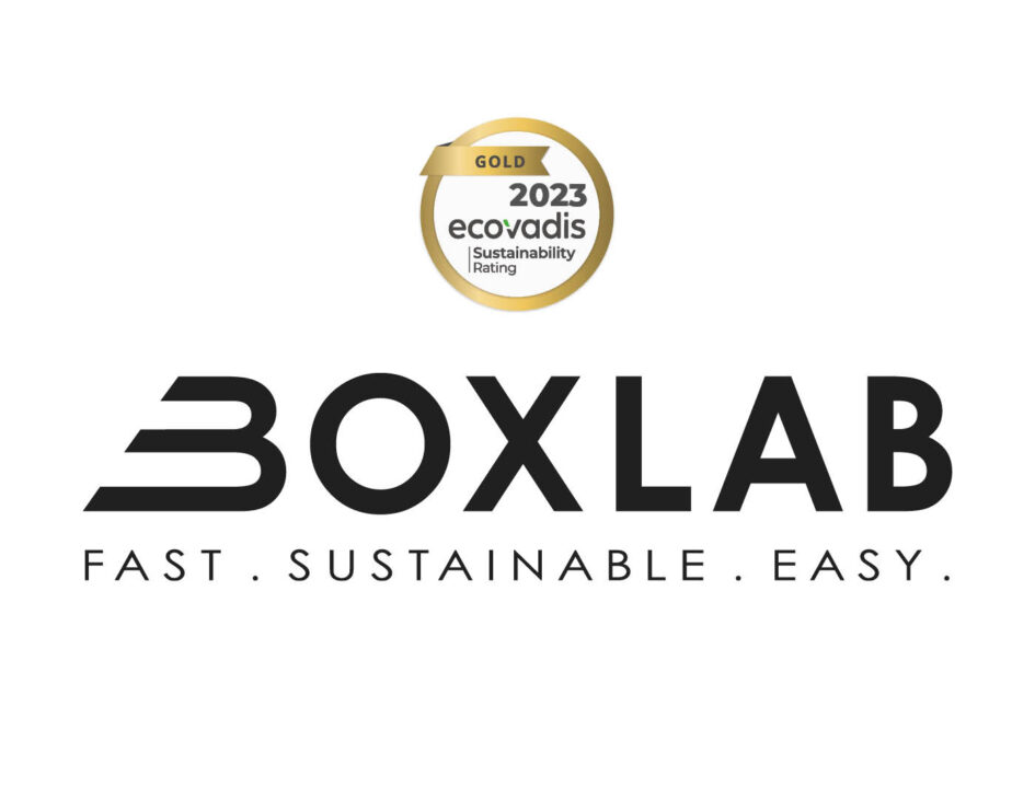 EcoVadis Gold Zertifizierung für BOXLAB Services