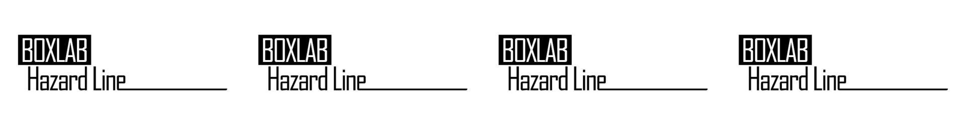 BOXLAB HAZARD LINE VORSTELLUNG UNSERER NEUEN KOLLEKTION